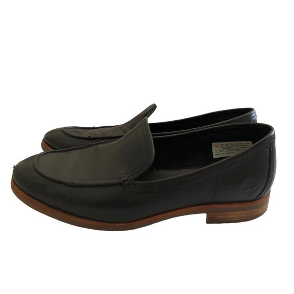 Timberland Mirrorfit System Somers Falls Black Nubuck Slip On Loafers Size 7.5 - Picture 6 of 12